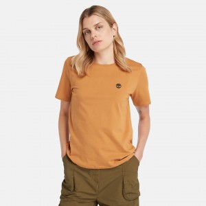 Timberland Exeter River T-shirts Damen Gelb | TFDV76135