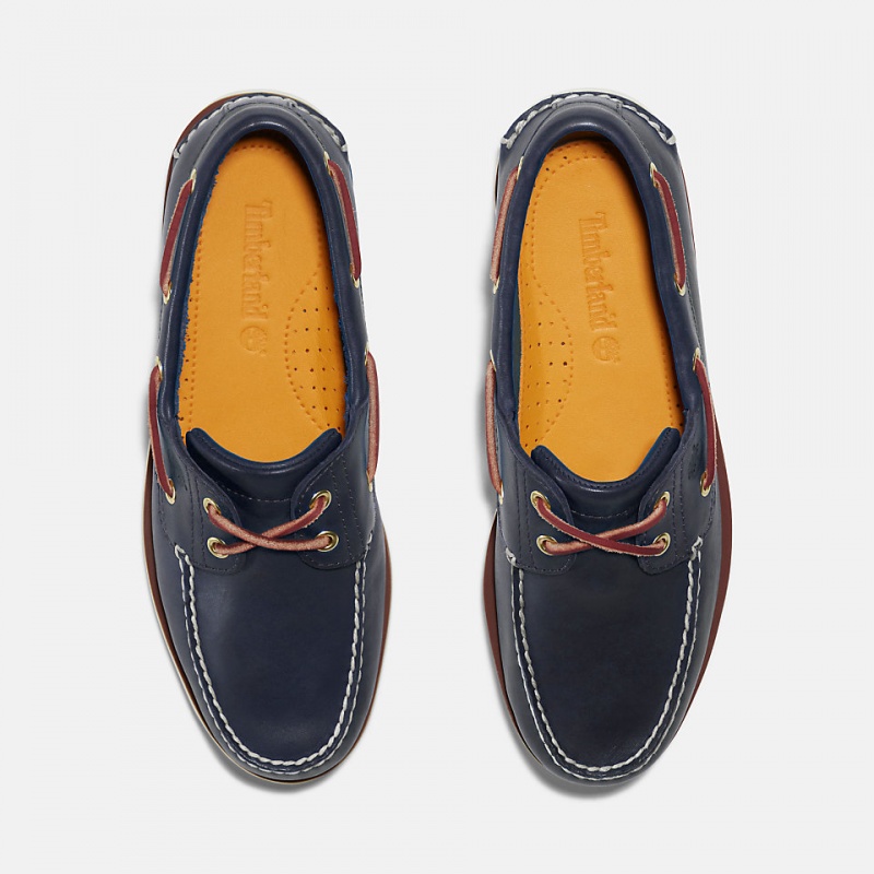 Timberland Klassische Two-Eye Schuhe Herren Navy | XMQI89562