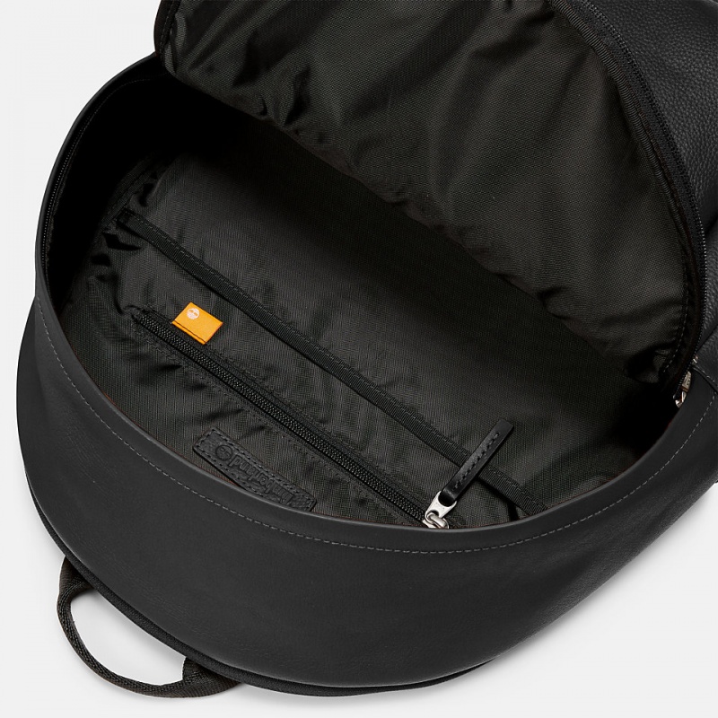 Timberland Tuckerman Leather Backpacks Taschen Damen Schwarz | RGUH60127